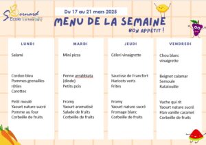 Lire la suite à propos de l’article L’école Saint Bernard vous souhaite un bon appétit!