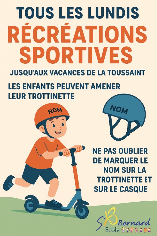 You are currently viewing Les récréations sportives